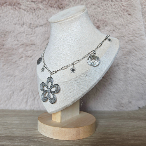 Bedelketting Boho Flower