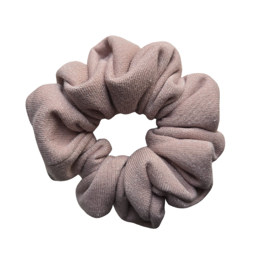 Blush Sparkle Scrunchie