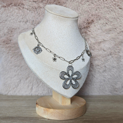 Bedelketting Boho Flower