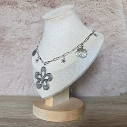 Bedelketting Boho Flower