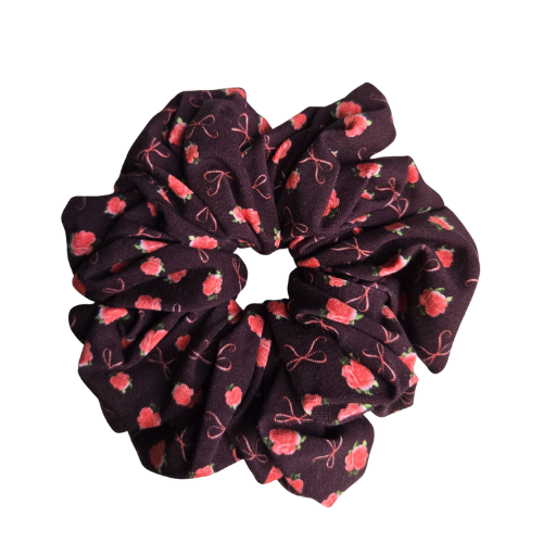 Bows & Roses Scrunchie