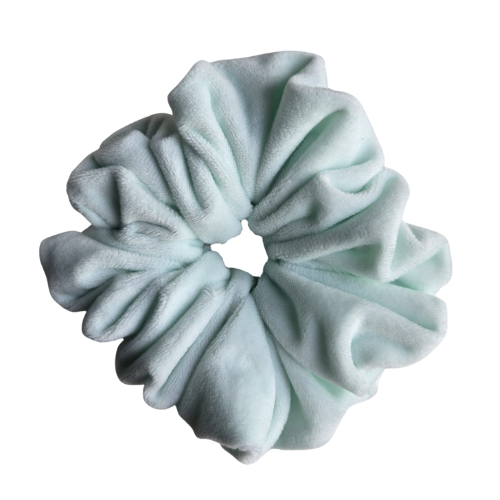 Frosted Mint Scrunchie